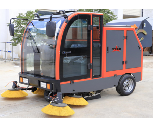 Battery Operated Hydraulic Road Sweeper