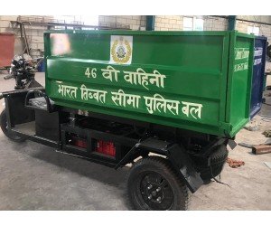 E-Rickshaw Garbage Tipper